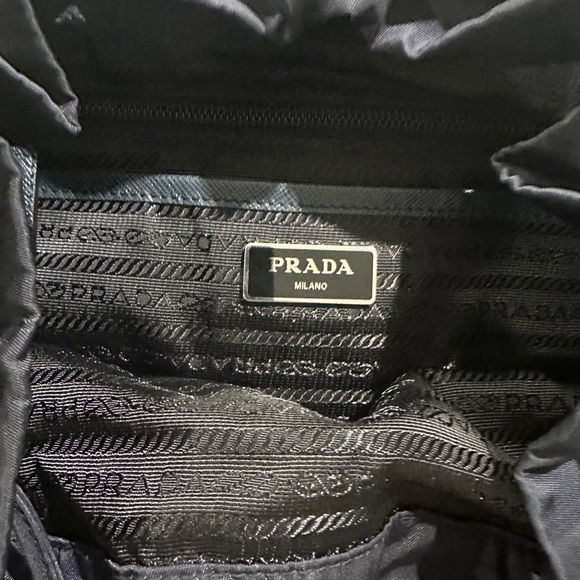 Barely used Prada navy backpack. Wonderful condition - Picture 3 of 3